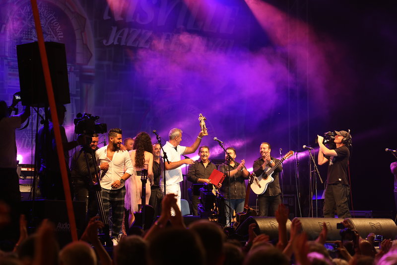 Award Šaban Bajramović awarded to Gipsy Kings for fusion of jazz and other genres of music