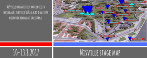 Nisville Stage Map - 2017